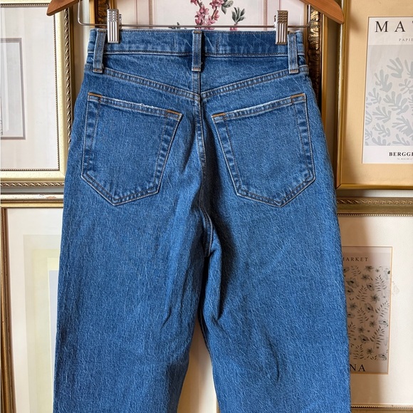 Abercrombie & Fitch The 90s Straight Ultra High Rise Jeans Curve Love 2 - Picture 3 of 6